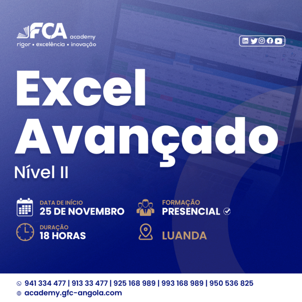 Excel Avançado Nível - I
